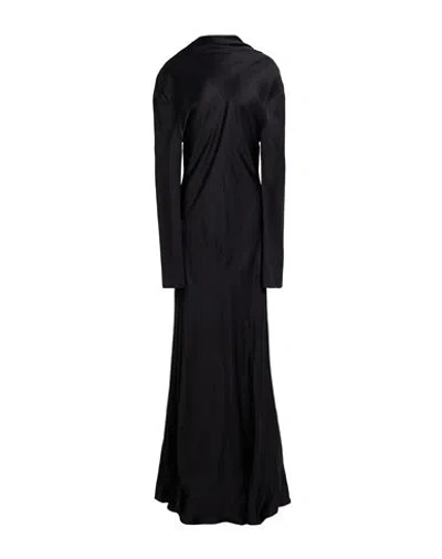 Philosophy Di Lorenzo Serafini Woman Maxi Dress Black Size 8 Viscose