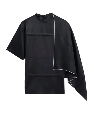 Phoebe Philo Scarf-style Top In Black