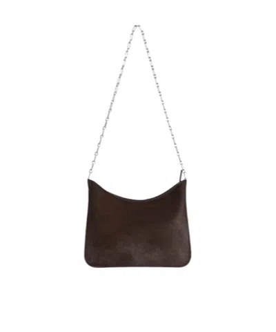 Phoebe Philo Small Gig Shoulder Bag In Brown