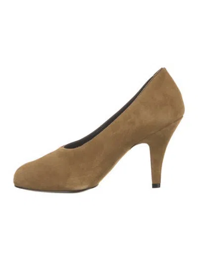 Pre-owned Phoebe Philo Suede Pumps In Neutrals