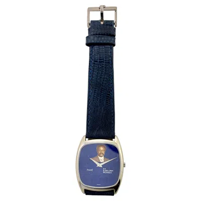 Pre-owned Piaget Vintage  18k �president Omar Bongo Of Gabon� Diplomatic Portrait Watch In Multiple