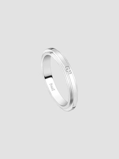 Piaget Women's Possession 18k White Gold & 0.01 Tcw Diamond Wedding Band