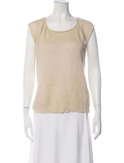 Pre-owned Piazza Sempione Linen Jacket In Neutrals