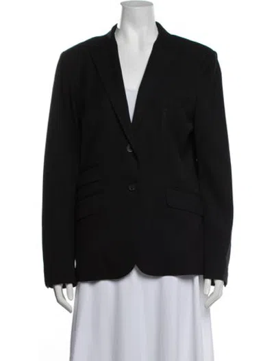 Pre-owned Piazza Sempione Virgin Wool Blazer In Blue