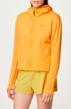 Picture Organic Clothing Celest Tech Zip-up Hoodie In Bright Marigold
