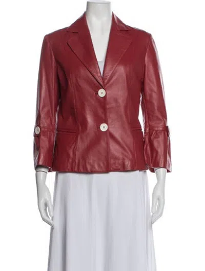 Pre-owned Pierre Cardin Vintage 1990's Blazer In Red