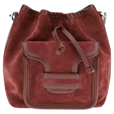 Pre-owned Pierre Hardy Alpha Bucket Bag � Red
