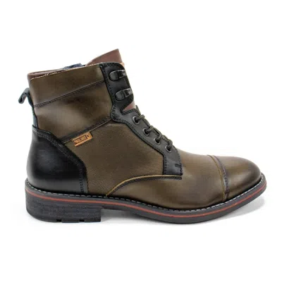 Pikolinos Men's York M2m Lace-up Ankle Boot In Seamoss In Green