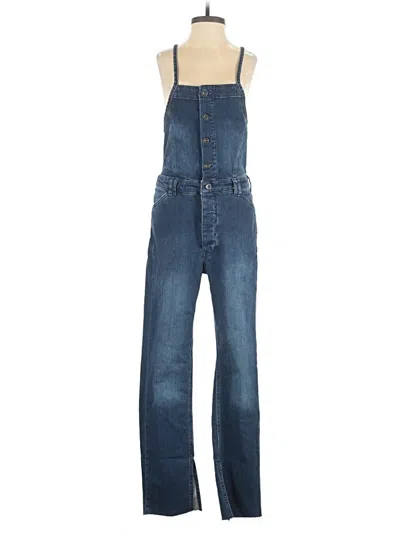 Pre-owned Pilcro Jumpsuit In Blue