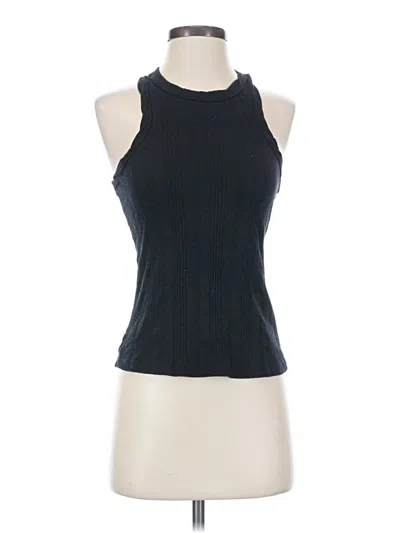 Pre-owned Pilcro Tank Top Blue Halter Neckline Tops