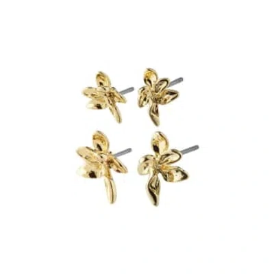 Pilgrim - Riko Gold Plated 2-in-1 Earring Set