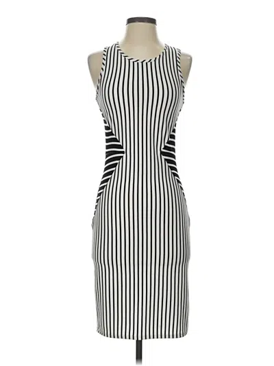 Pre-owned Pinc Cocktail Dress In Gray