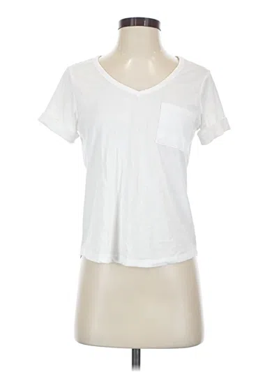 Pre-owned Pink Republic Short Sleeve T-shirt In White