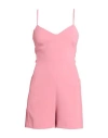 Pinko Woman Jumpsuit Pastel Pink Size 4 Polyester, Elastane