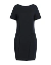 Pinko Woman Mini Dress Black Size 8 Cotton