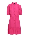 Pinko Woman Mini Dress Fuchsia Size 8 Viscose