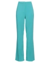 Pinko Woman Pants Turquoise Size 10 Polyester, Elastane In Blue