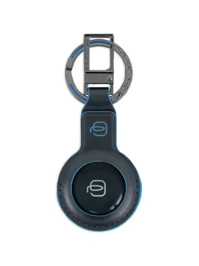 Piquadro 코네쿠 4.0 레더 스마트 태그 키체인 In Black