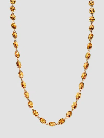 Piranesi Women's Pietra 18k Yellow Gold & Citrine Necklace