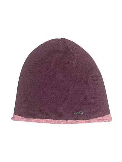 Pre-owned Pistil Kids' Beanie Hat In Burgundy