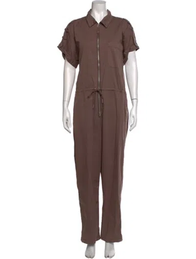 Pre-owned Pistola Jumpsuit In Brown