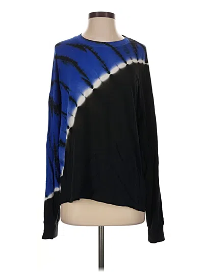 Pre-owned Pj Salvage Long Sleeve T-shirt In Blue