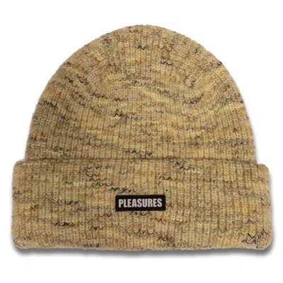 Pleasures Impact Speckled Beanie In Brown