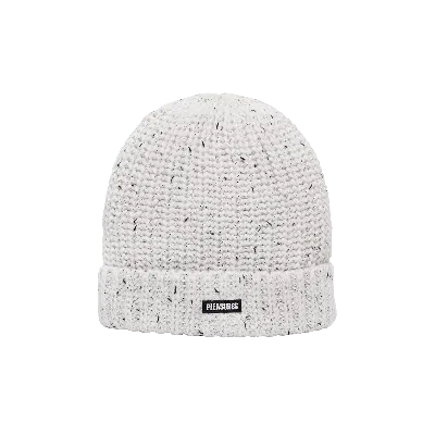 Pre-owned Pleasures Impact Watch Cap 'white'