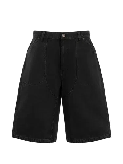 Pleasures Ultra Work Shorts In Black