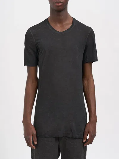 Poème Bohèmien Poeme Bohemien Silk T-shirt In Gray