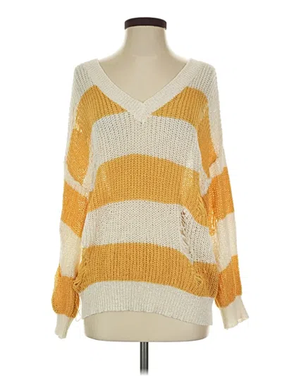 Pre-owned Pol Pullover Sweater In Yellow