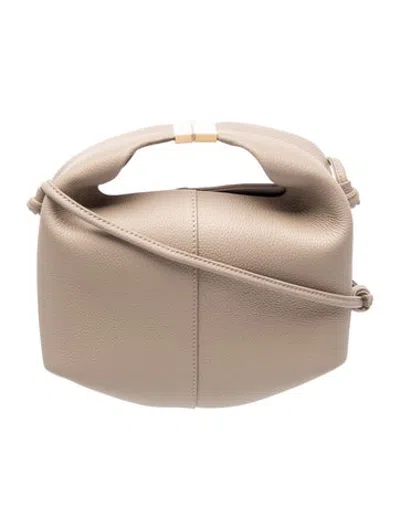Pre-owned Polene Leather Beri In Neutrals
