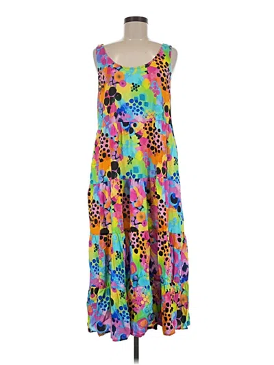 Pre-owned Polly Casual Dress In Purple