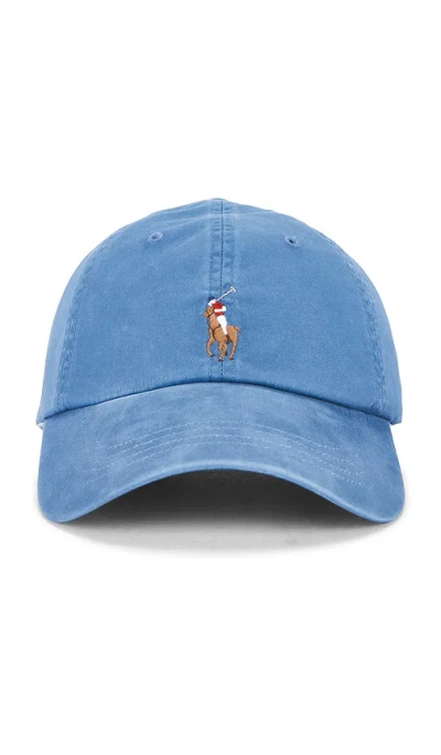 Polo Ralph Lauren Classic Sport Cap In Delta Blue