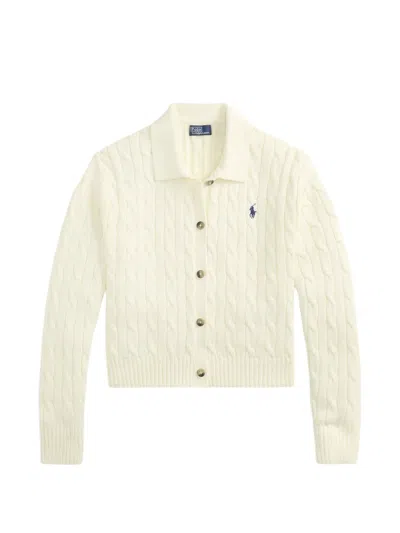 Polo Ralph Lauren Cotton Cardigan In Neutral