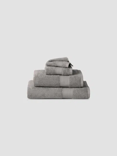 Polo Ralph Lauren Cotton Dawson Hand Towels In Grey