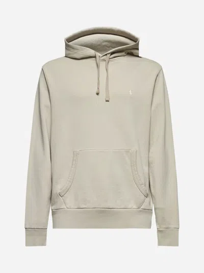Polo Ralph Lauren Grey Loopback Cotton Hoodie
