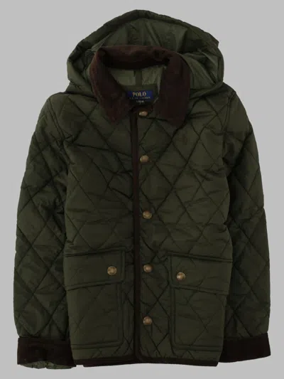 Polo Ralph Lauren Kmpt Brn Jkt-outerwear-bomber In Green