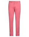 Polo Ralph Lauren Man Pants Coral Size 34w-34l Cotton, Elastane In Red