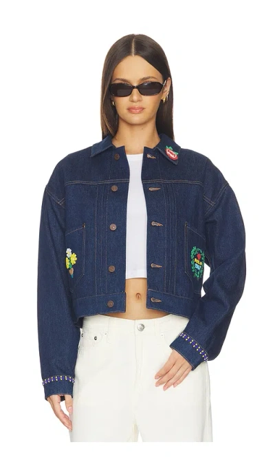 Polo Ralph Lauren Rigid Denim Trucker Jacket In Napola Wash