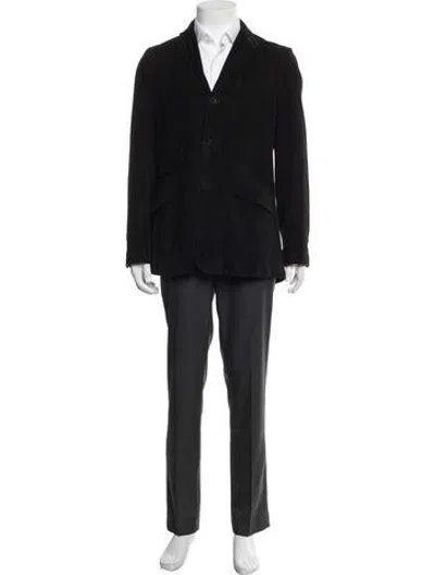 Pre-owned Polo Ralph Lauren Sport Leather Jacket In Black