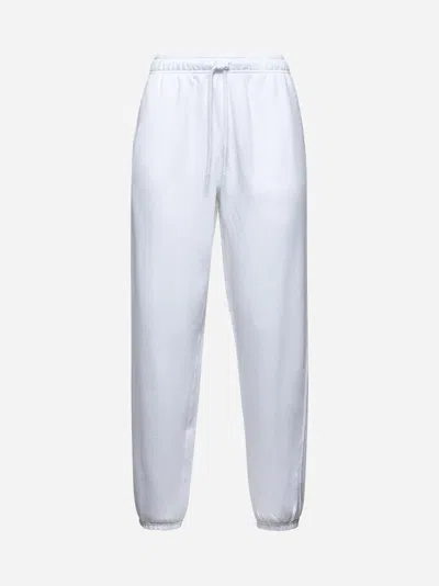 Polo Ralph Lauren White Fleece Jogging Trousers <br/>