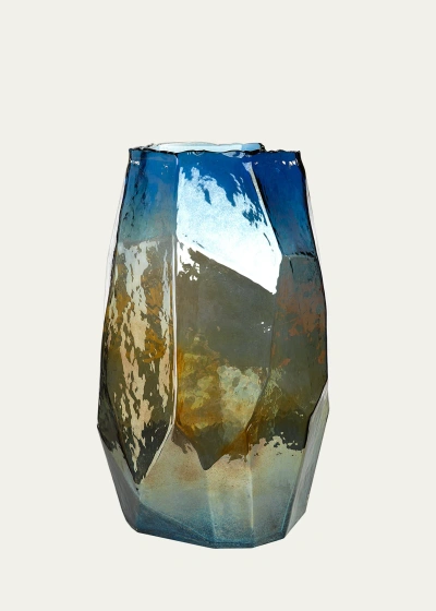 Polspotten Graphic Luster Vase - 16" In Multi