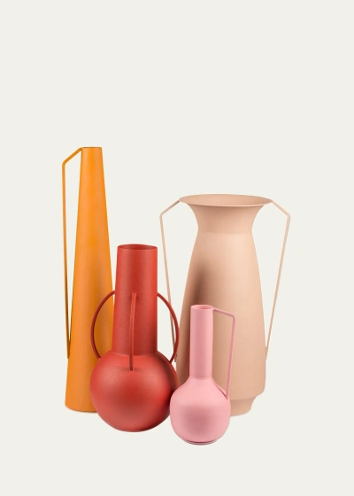 Polspotten Roman Vases, Set Of 4 In Light Pink