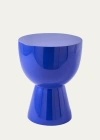 Polspotten Tip Tap Stool In Dark Blue