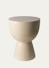 Polspotten Tip Tap Stool In Beige