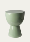 Polspotten Tip Tap Stool In Olive