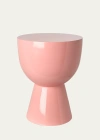 Polspotten Tip Tap Stool In Light Pink