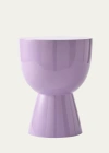Polspotten Tip Tap Stool In Lilac