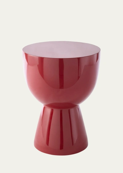 Polspotten Tip Tap Stool In Red